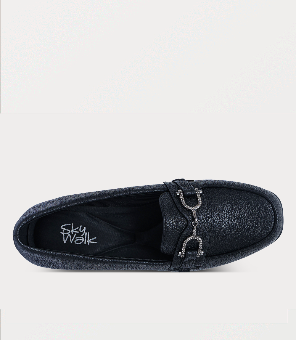 Women Moccasin-BLACK