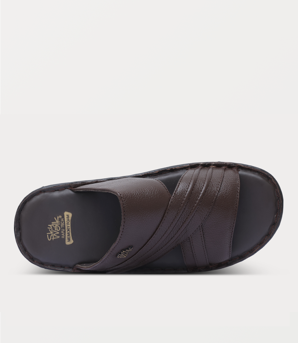 Men Slipper-BROWN