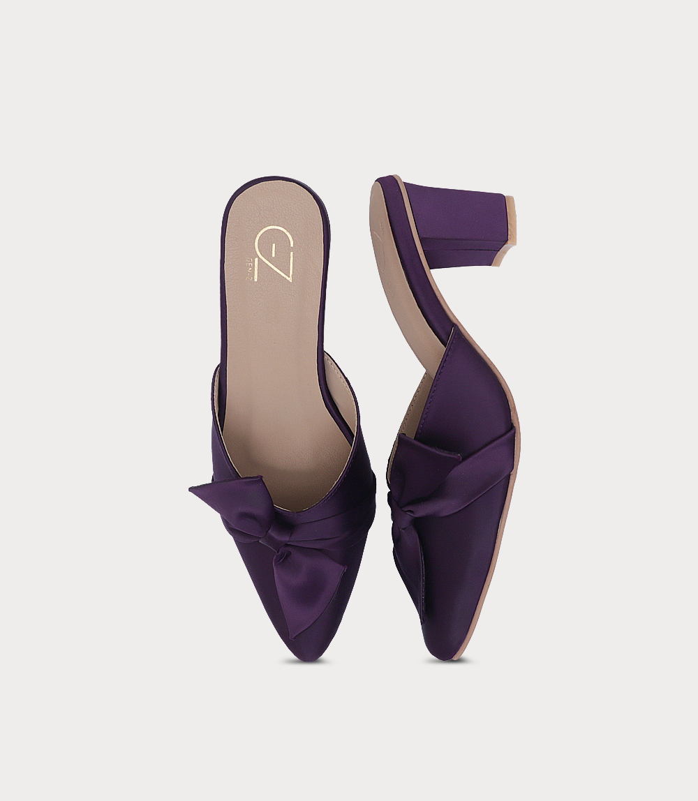 Women Mule-Plum