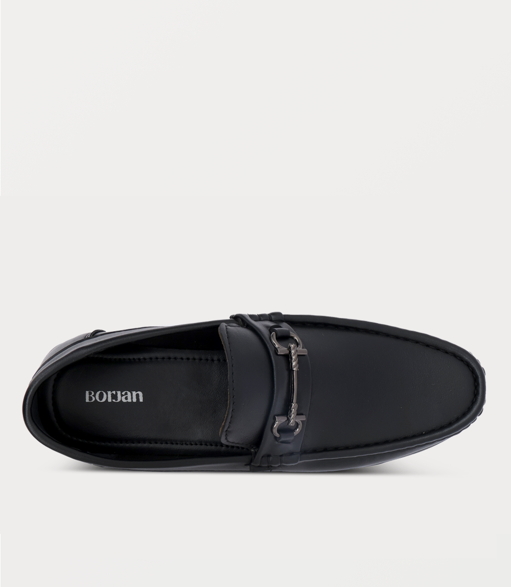 Men Slip On-BLACK