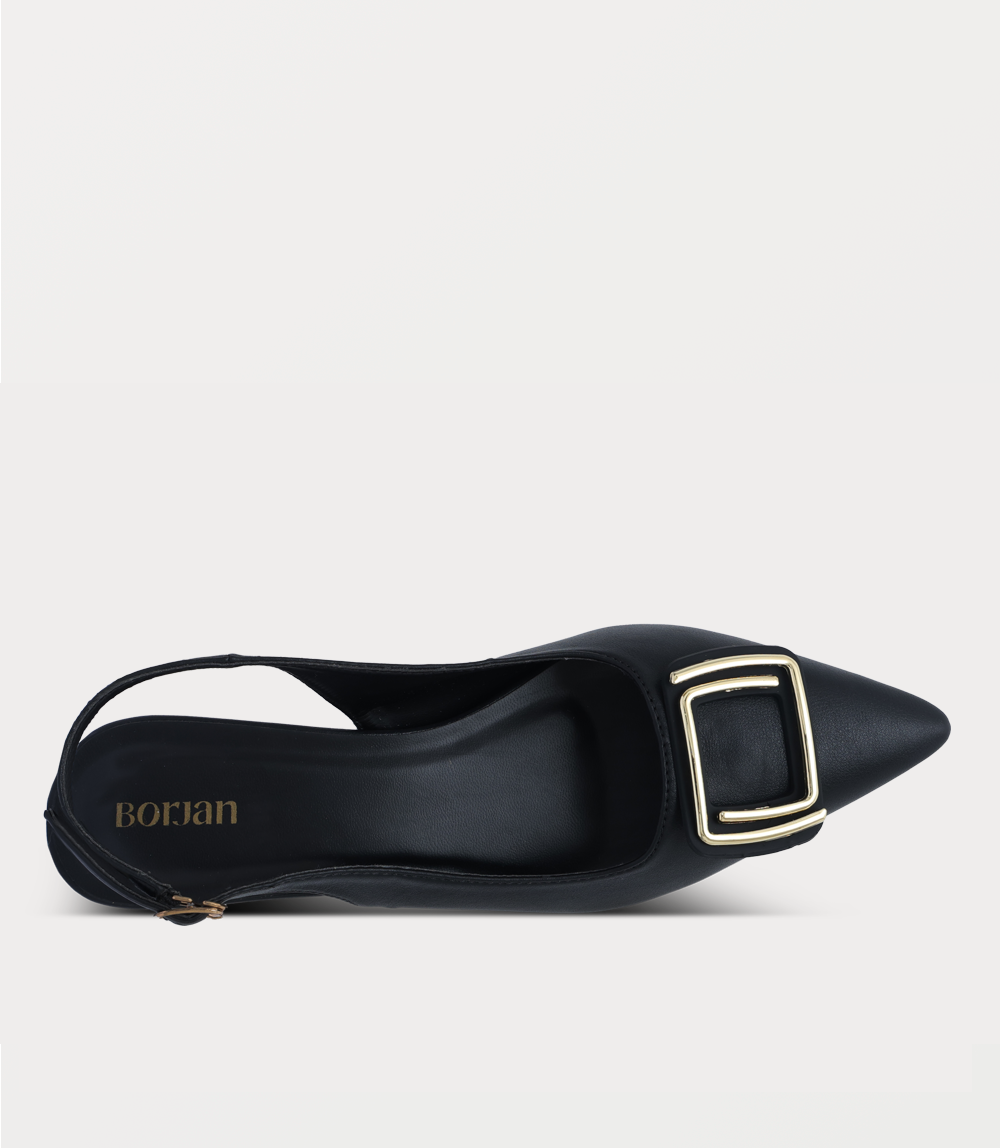 Women Sling Back-BLACK