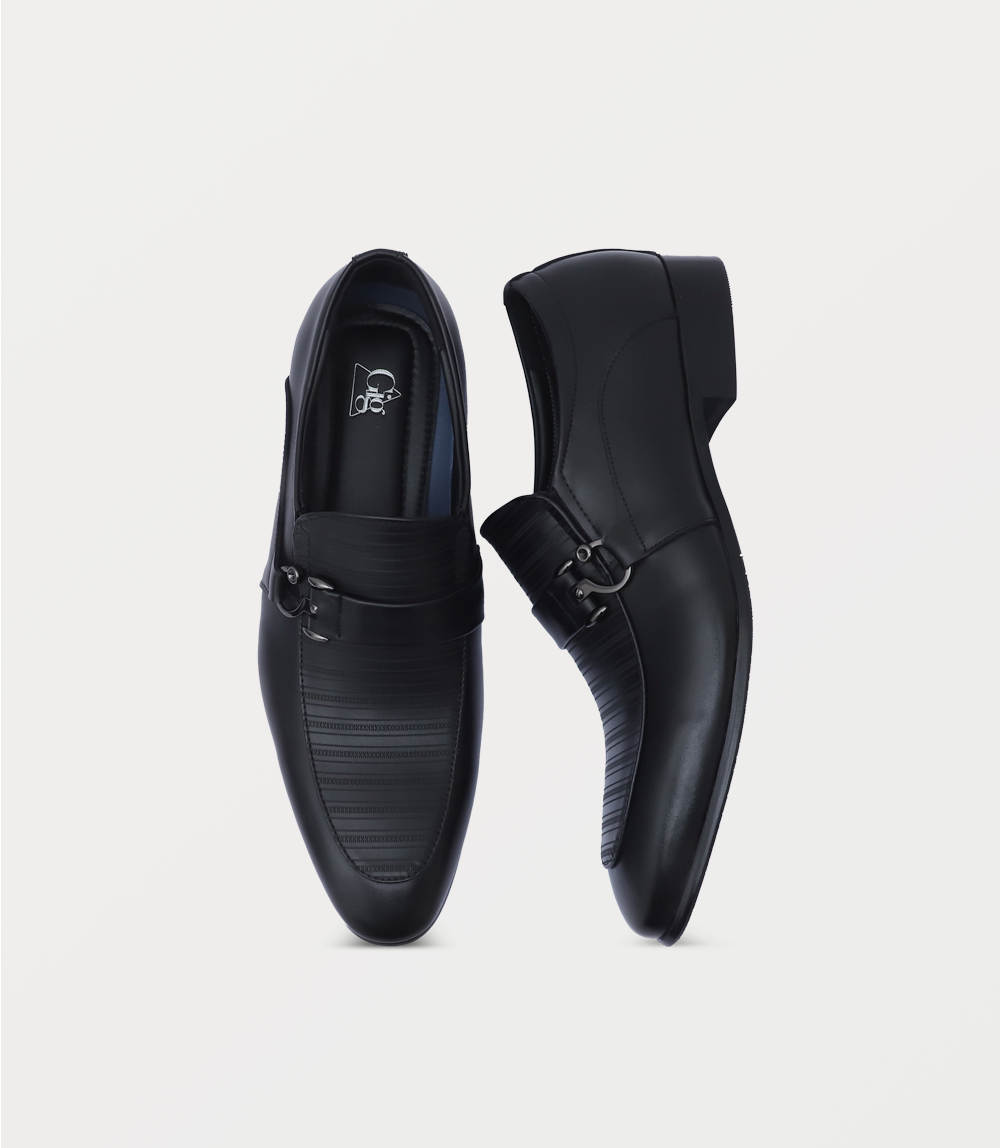 Men Slip On-BLACK