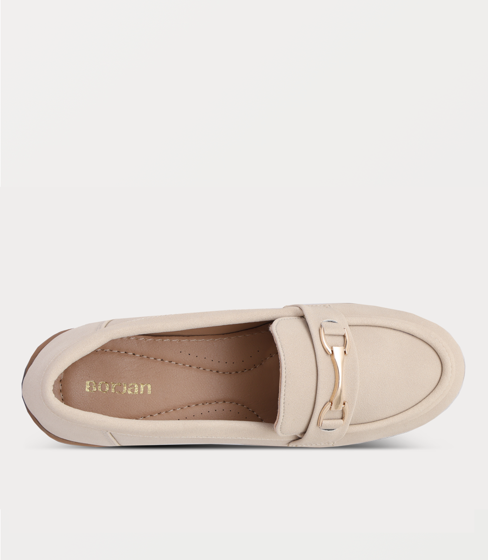 Women Moccasin-BEIGE