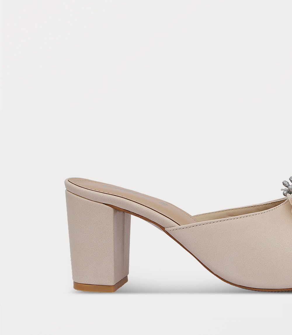 Women Mule-IVORY