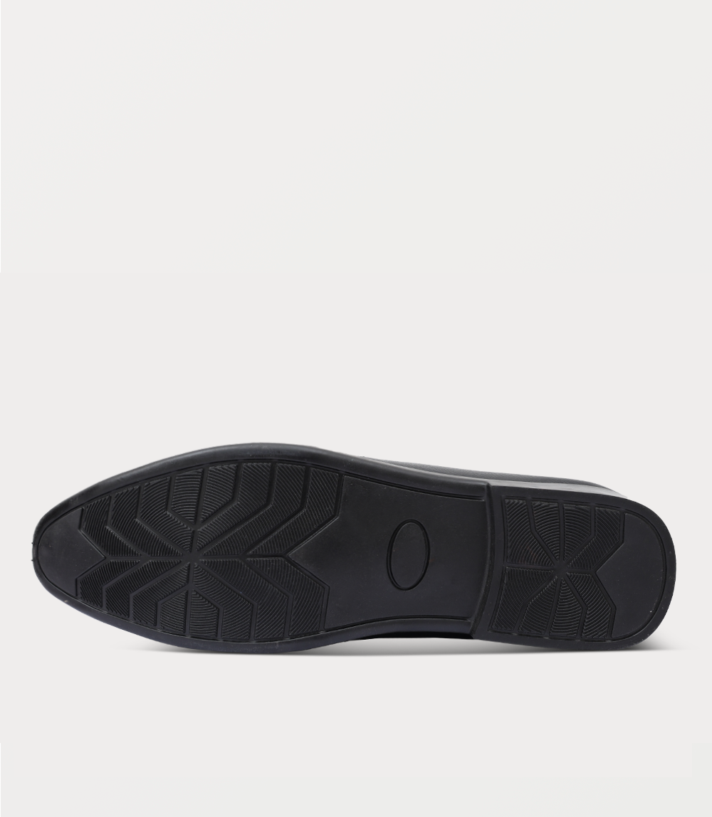 Men Slip On-BLACK