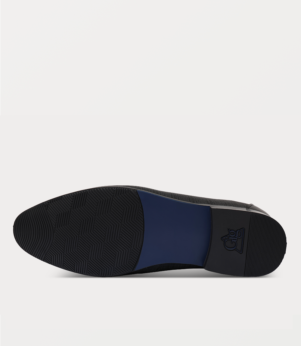 Men Slip On-BLACK