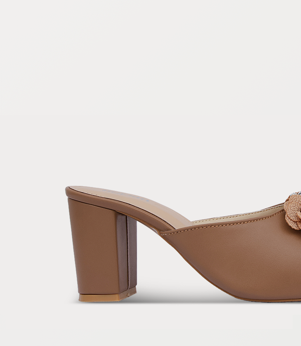 Women Mule-BEIGE