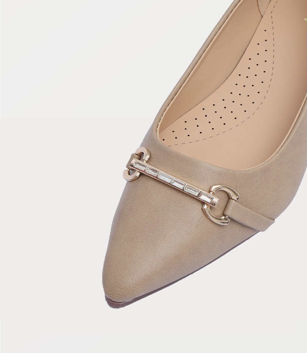 Women Ballerina-BEIGE
