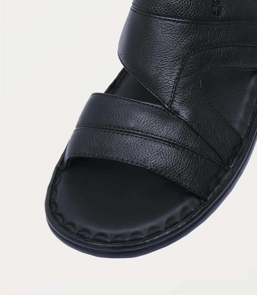 Men Slipper-BLACK