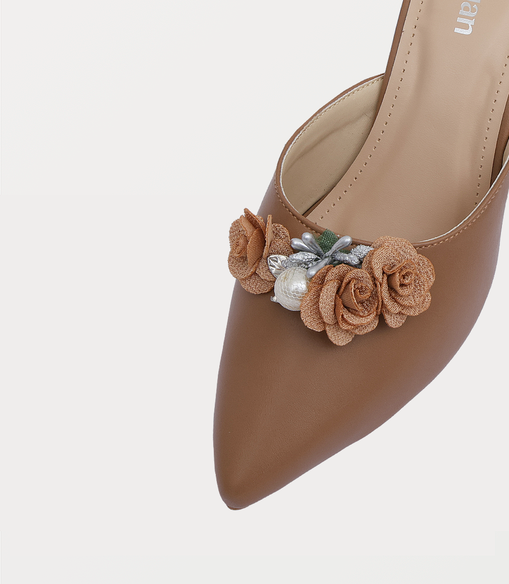 Women Mule-BEIGE
