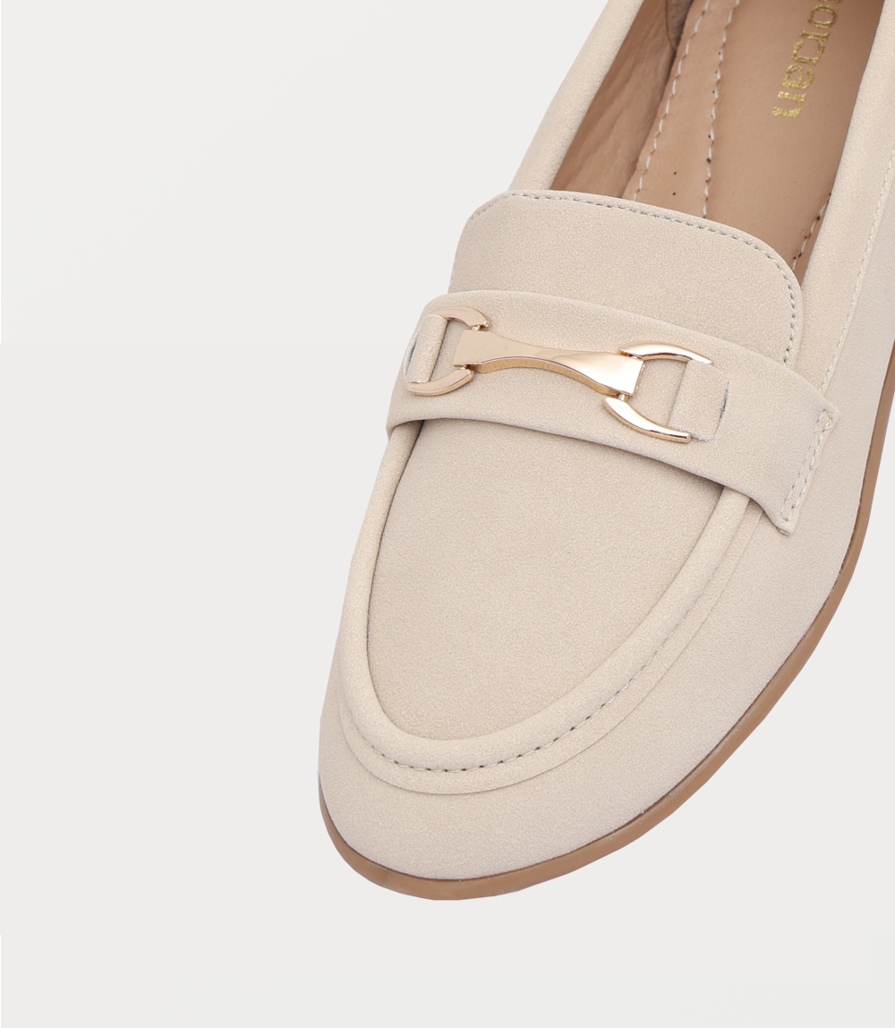 Women Moccasin-BEIGE