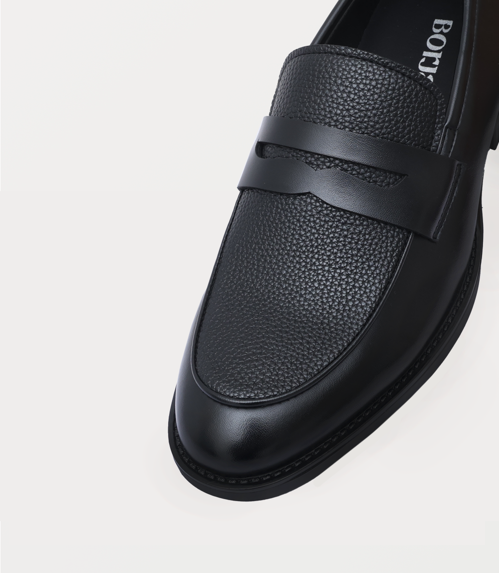 Men Slip On-BLACK